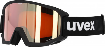 Маска Uvex Athletic CV Black mat/mirror orange S1