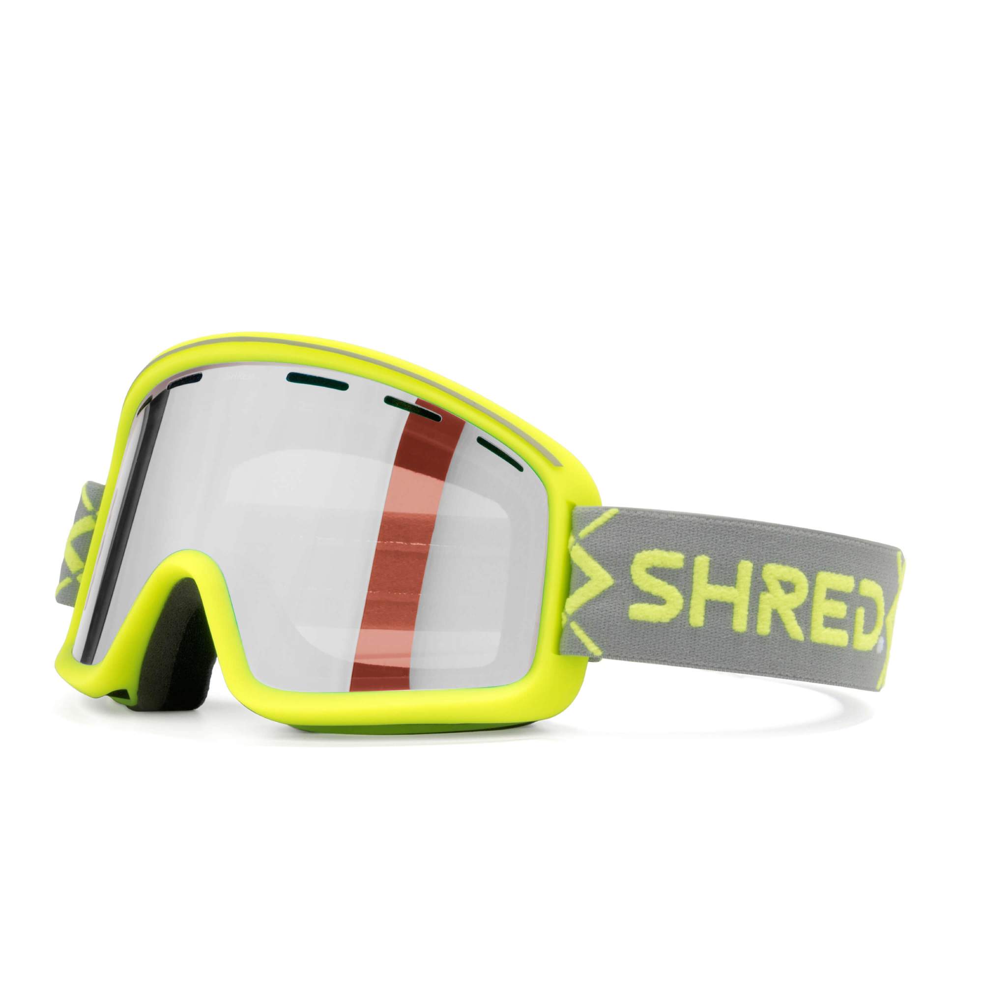 Маска SHRED MONOCLE BIGSHOW YELLOW LOW LIGHT SILVER 
