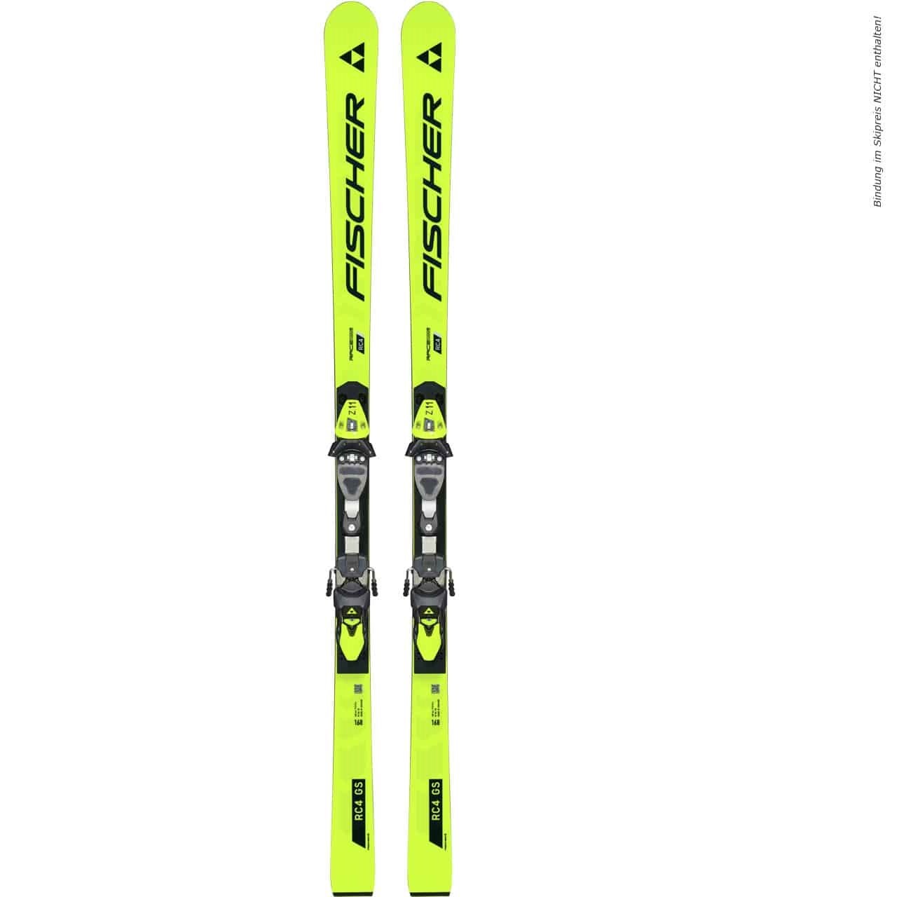 Горные лыжи Fischer RC4 Worldcup GS JR (168-178) +Креп. RC4 Z11
