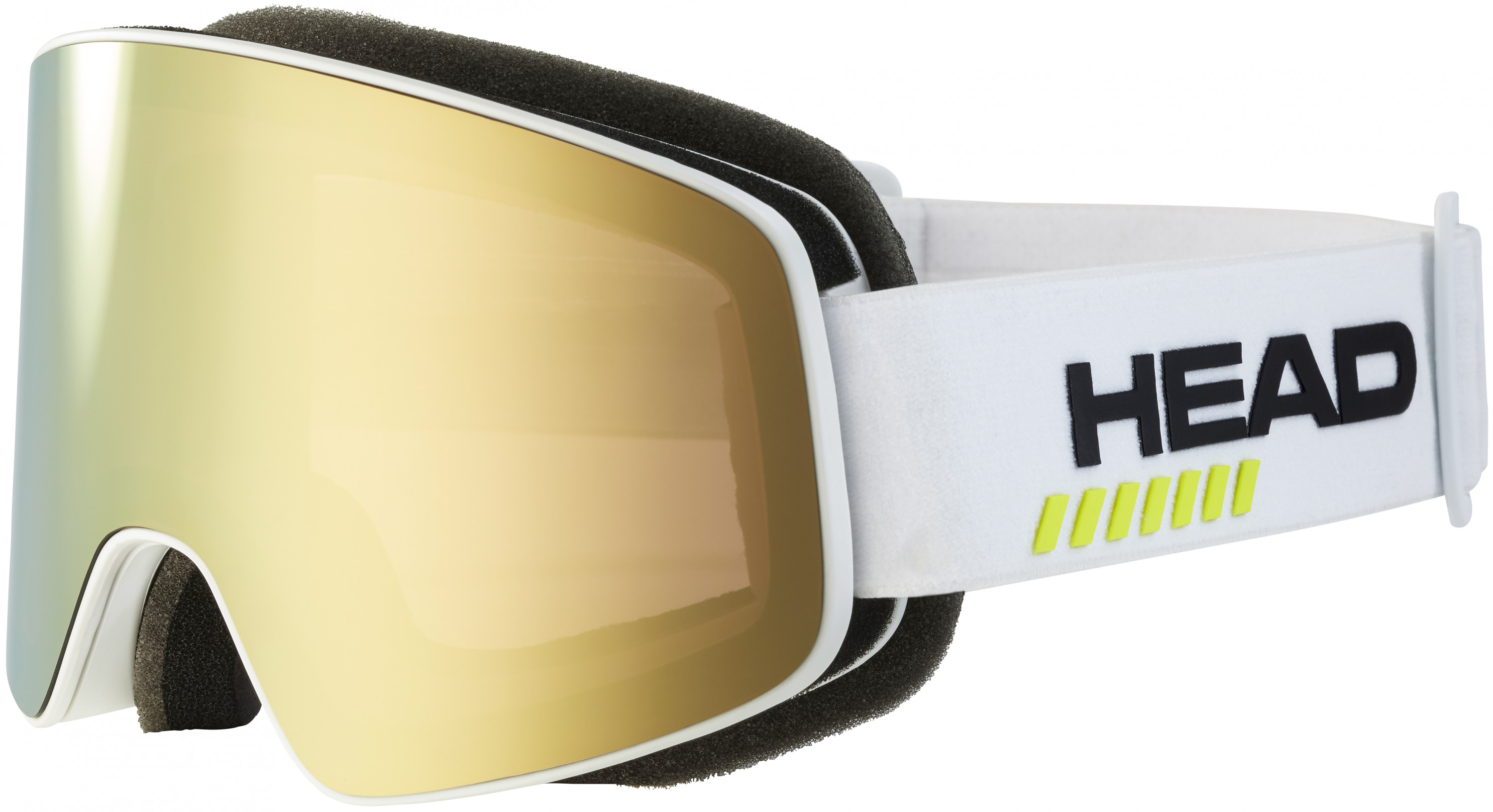 Маска HEAD HORIZON 5K RACE+ доп линза white /gold