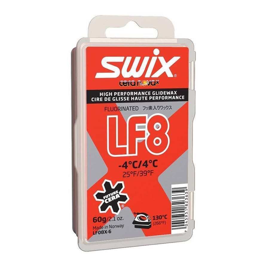 Мазь Swix LF8X Red  +4C / -4C 60 гр. 